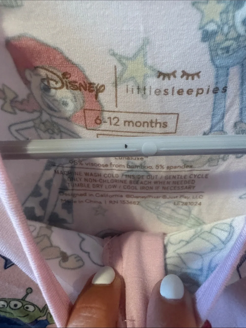 Little Sleepies light pink